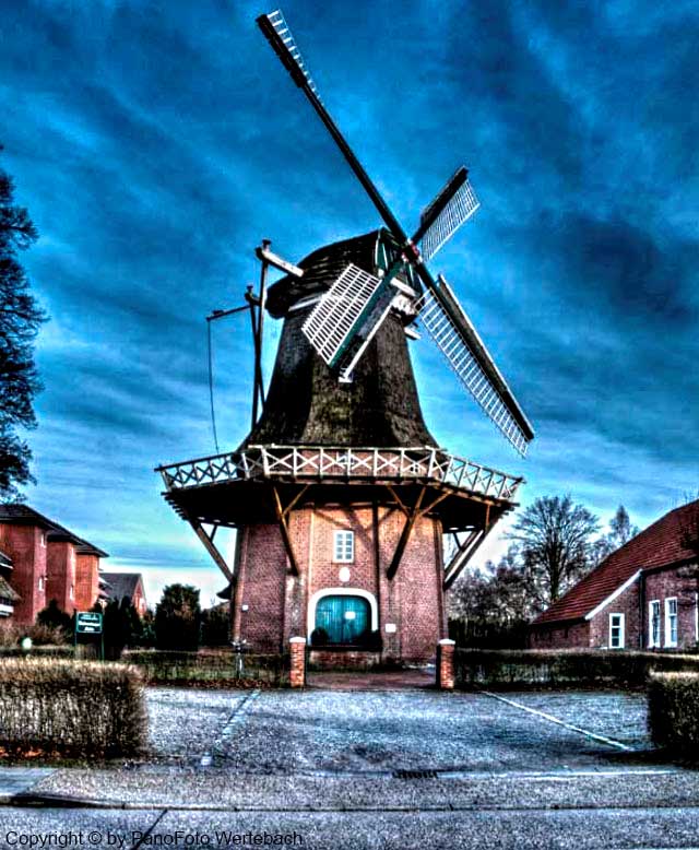 Rhauderfehn Mühle Windmühle Hahnentange
