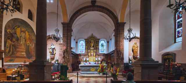 Kloster Hohenburg Odilienberg im Elsass - Mont Sainte Odile 34