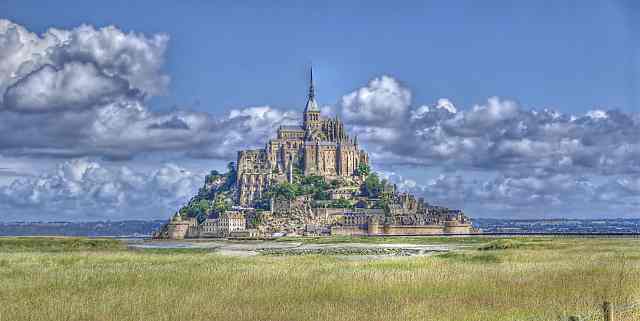 Le Mont Saint Michel in Frankreich