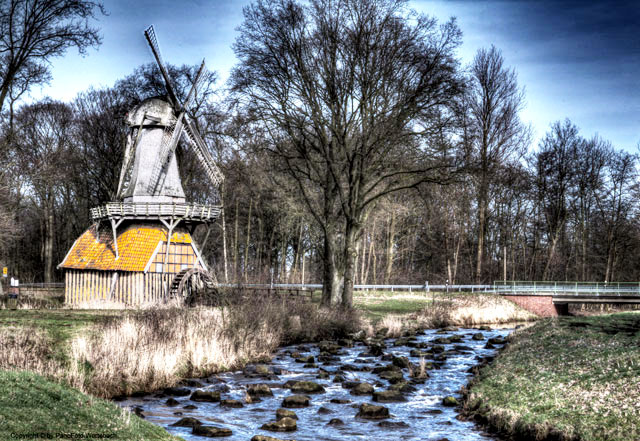 Hüvener Wind- und Wassermühle in Hüven